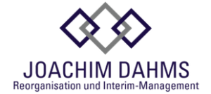 Joachim Dahms | Reorganisation und Interim-Management